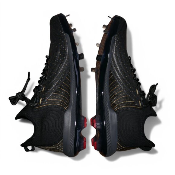 Under Armour Harper 4 Low St Metal Baseball Cleats Mens Size 15 Black/Gold NEW - Picture 5 of 12
